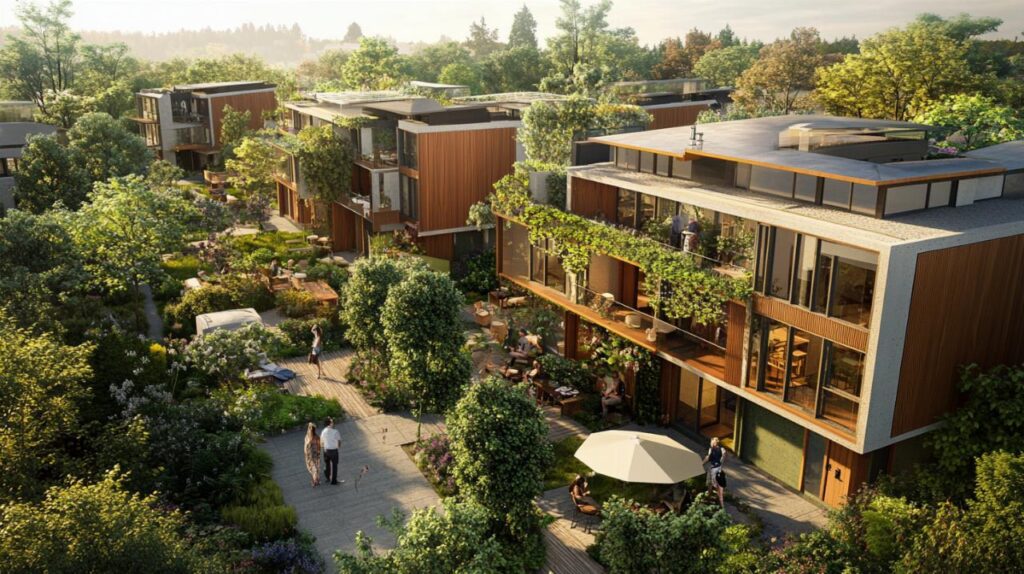 El cohousing: vivir juntos de otra manera para combinar convivencia, ecología y economía en comunidades sostenibles